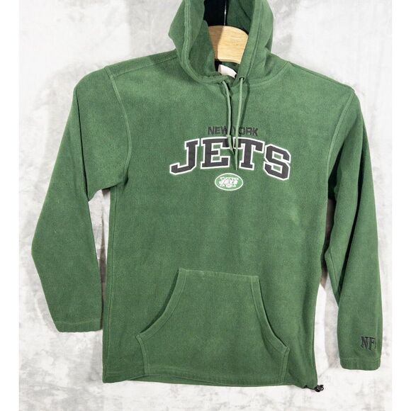 NFL NY Jets Hoodie Mens Large‎ *see Measurements Size Tag Worn* - Picture 1 of 8